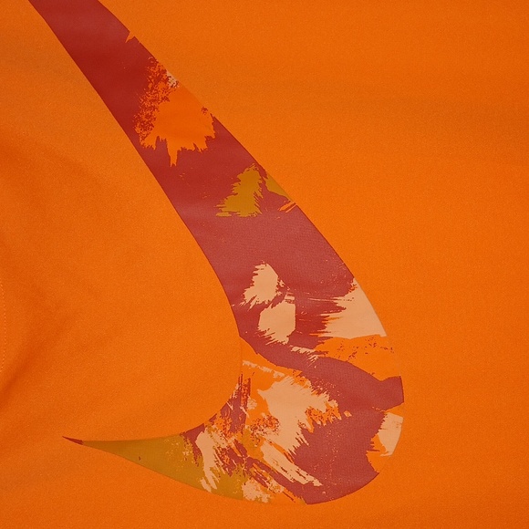 Men's Nike Vibrant Orange Tank Top - Picture 5 of 7